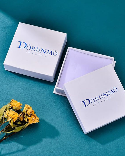 Dorunmo 925 Sterling Silver Heart Birthstone Anklet Bracelets for Women Best Mother's Day Birthday Jewelry for Wife Girlfriend Mom Daughter Her