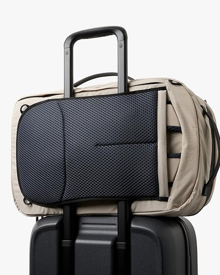 Bellroy Lite Travel Pack 30L (carry-on backpack, travel backpack for international travelers, with laptop pocket, interior packing cells and tuck-away shoulder straps) - Ash