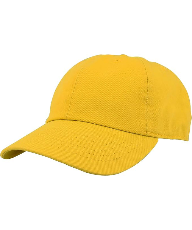 Gelante Baseball Cap Dad Hat 100% Cotton Polo Style Plain Blank Adjustable Size.
