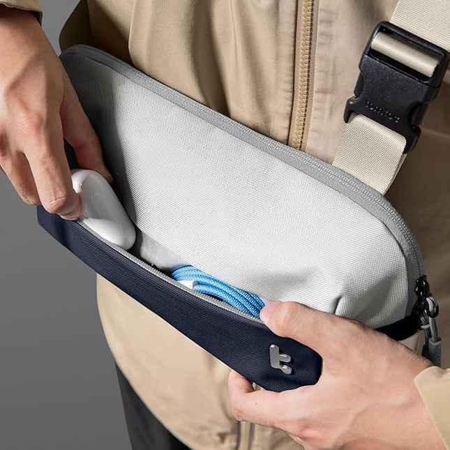 tomtoc Compact EDC Sling Bag 3L-10L, Minimalist Crossbody Bag Chest Shoulder Pack for Men Women, X-pac/Recycled Polyester