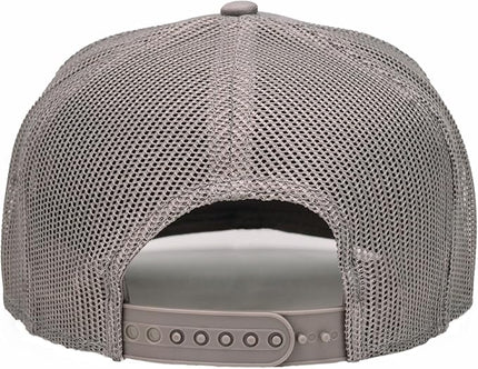 Nuthin Fancy CO Pioneer Snapback Hat, Mens and Womens Adjustable Trucker Cap with Contrast Under Bill
