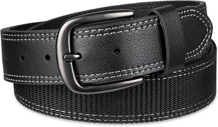 Dickies mens Industrial Strength Leather Belt – Workwear, Durable, Reinforced, Heavyweight