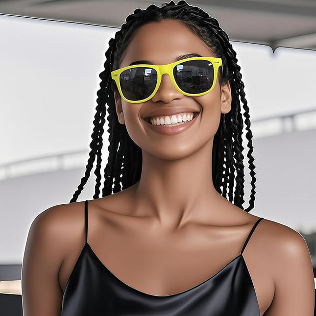 Joopin Square Sunglasses Polarized UV Protection Trendy Designer Sun Glasses Men Women