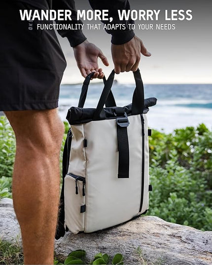 WANDRD PRVKE Lite: Weather-Resistant Travel & Camera Backpack with Laptop Sleeve, Quick Side Access, Clamshell Opening – Ideal Photography & Travel Bag