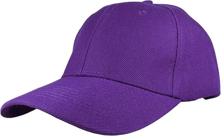Gelante Adult Plain Baseball Cap Hat Classic Adjustable Size for All Seasons