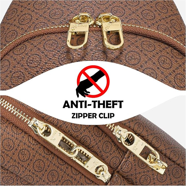 Anti Theft Crossbody Bags for Women Leather Sling Bag Cross Body Travel Purse Chest Bags Fanny Pack Gift Teen Girl