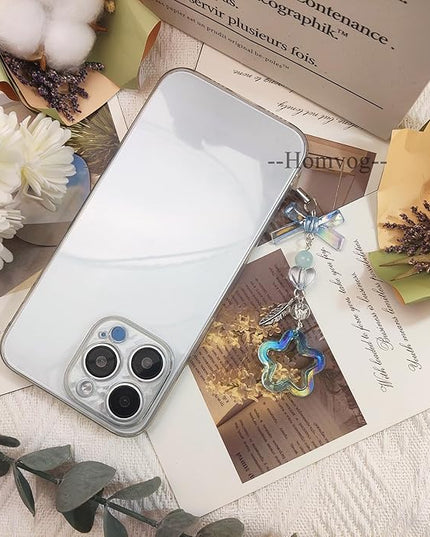 1-4PCS Cute Phone Charms Aesthetic Y2K Cell Phone Charms Strap Strawberry Butterfly Star PhoneCharm Y2K Accessories for Bag Keychain Airpods Camera Pendants Decor