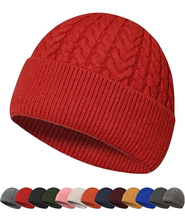 HiRui Knit Beanie Hats for Men Women Winter Hats Skull Caps Warm Classic Slouchy