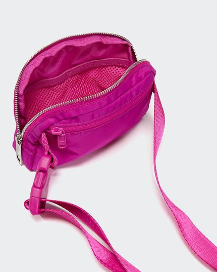 Pander Everywhere Belt Bag for Women, Fashion Waist Packs, Crossbody Bags with Adjustable Strap (Grape Purple)