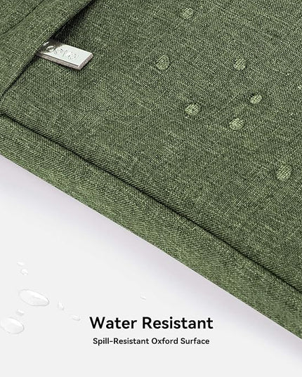 Voova Laptop Bag 15.6 Inch, Waterproof Computer Sleeve Carrying Case with Shoulder Straps & Handle Compatible with Macbook Air 15 M2/M3/M4, MacBook Pro 15/16, 15-16 Inch Hp Dell Lenovo, Army Green