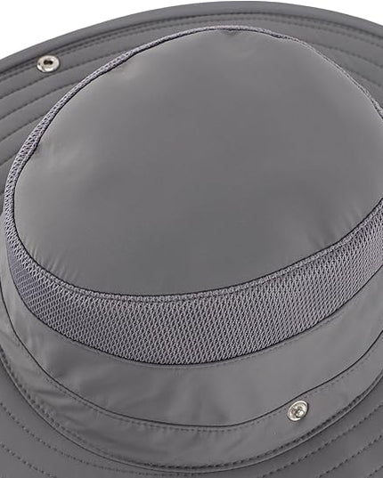 Connectyle Sun Hat for Men Women Breathable UPF 50+ Safari Hat for Fishing Hiking Gardening Adjustable Wide Brim Bucket Hats