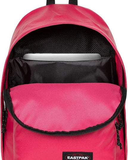 Eastpak OUT OF OFFICE Backpack, 27 L, Glossy Carmine, One Size, EASTPAK OUT OF OFFICE Glossy Carmine BACKPACKS