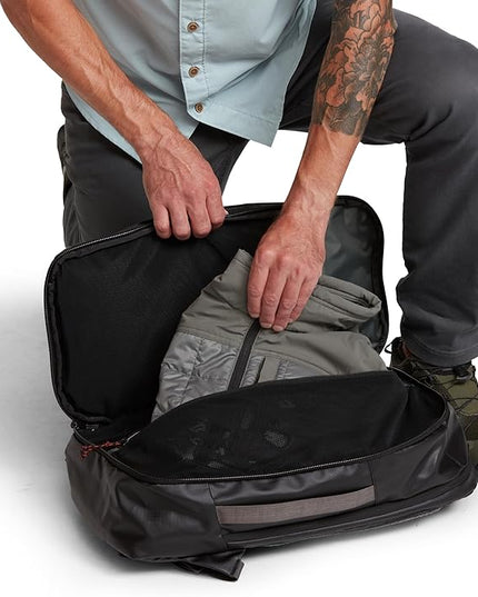 SITKA Drifter Travel Pack - Water Repellent Carry On Backpack Travel Size, Black