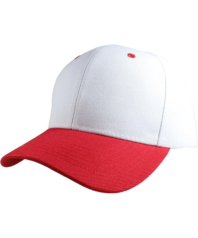 Gelante Adult Plain Baseball Cap Hat Classic Adjustable Size for All Seasons
