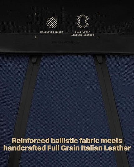 The Frenchie Co. - SL Speed - Expandable Ballistic Nylon Backpack - Anti-Theft Magnetic Closure - Self-Adjusting Comfort Straps, Lightweight, Water-Resistant, 16 inch Laptop Compartment, Carry-on