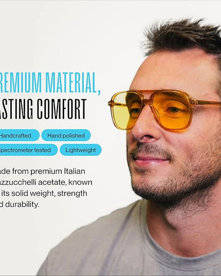 DREAM RECOVERY Blue Light Blocking Glasses for Computer, Gaming, Screen Fatigue