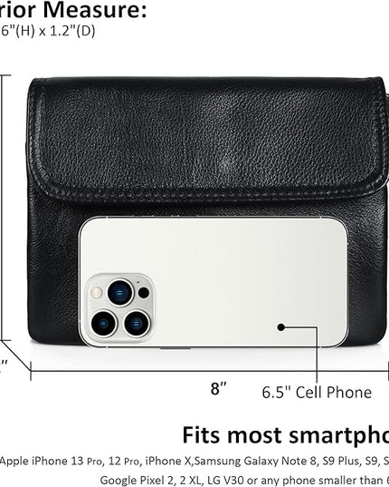 befen Genuine Leather Small Crossbody Bags for Women Cell Phone Bag Cross Body Purses,Silver Zipper