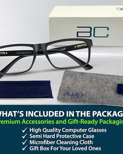 Blue Light Blocking Glasses For Men/Women Anti-Fatigue Computer Monitor Gaming Glasses Reduce Eye Strain Game Glasses