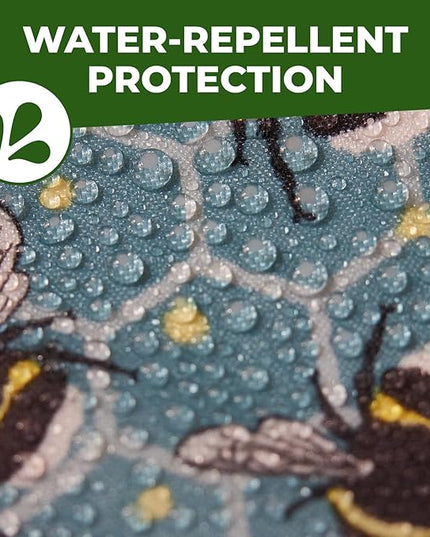 ECO CHIC Foldable Reusable Grocery Bags - Lightweight, Recycled & Reusable Shopping Bag - Waterproof Packable Tote
