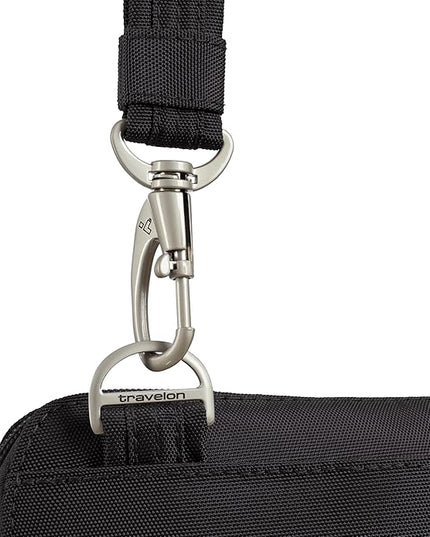Travelon Anti-theft Classic Slim Double Zip Crossbody