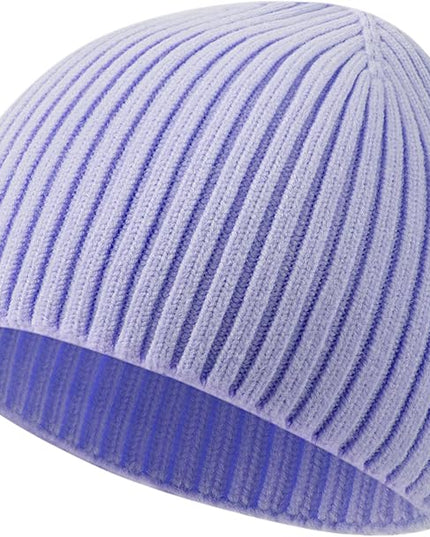 choshion Wool Knit Fisherman Beanie Hat for Men Women,Cuffless Warm Short Cuff Beanies Toboggan Ski Hats Winter Skull Cap