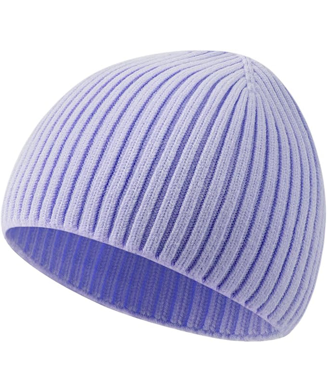 choshion Wool Knit Fisherman Beanie Hat for Men Women,Cuffless Warm Short Cuff Beanies Toboggan Ski Hats Winter Skull Cap