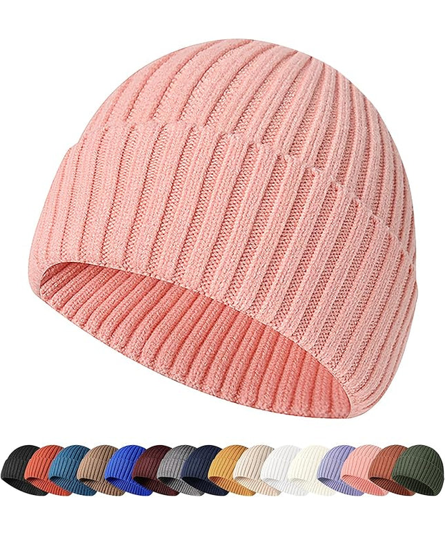 HiRui Knit Beanie for Men Women Kids, Winter Hats Warm Classic Daily Skull Caps