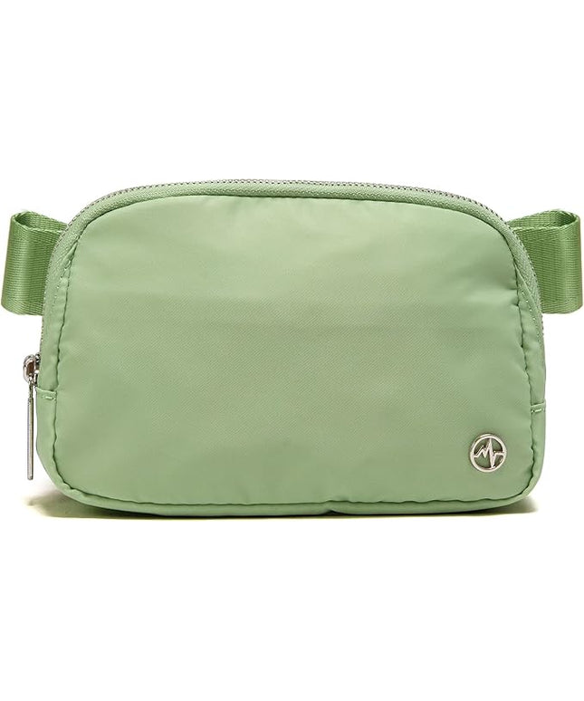 Pander Everywhere Belt Bag for Women, Fashion Waist Packs, Crossbody Bags with Adjustable Strap (Green Asparagus).