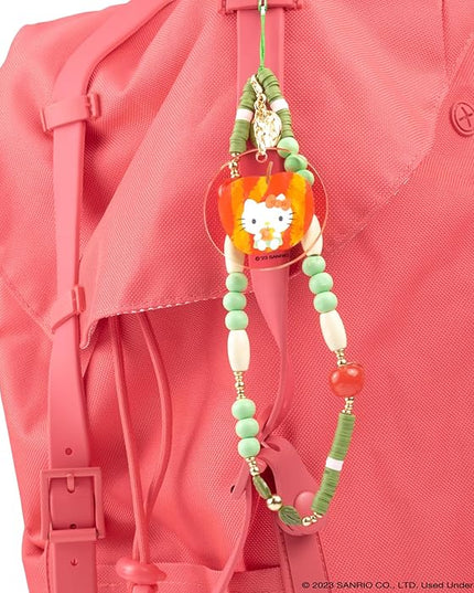 iFace Hello Kitty and Friends Beaded Wristlet Universal Phone Charm Strap - Cute Wrist Chain Lanyard Aesthetic Decor Strap for Cell Phone Camera Keys AirPods Keychains