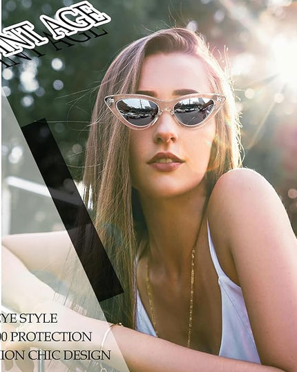 Joopin Polarized Cat Eye Sunglasses for Women Vintage Cateye Sun Glasses UV400 Protection