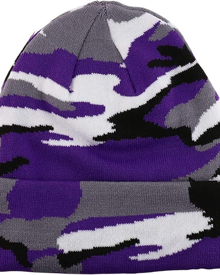 Gelante Unisex Beanie Cap Knitted Warm Solid Color and Multi-Color Multi-Packs