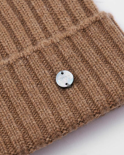 KVSS 100% Pure Cashmere Beanie for Women & Men Knit Winter Hat Cuff Rib Cap | Luxury from Inner Mongolia