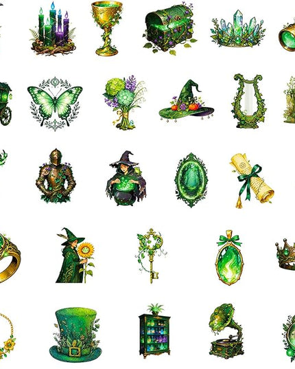 50Pcs Aesthetic Witch Stickers Pack, Graffiti Anime Stickers for Kindle, Water Bottles, Scrapbook, Laptop, Phone, Computer, Skateboard, Waterproof Vinyl Stickers
