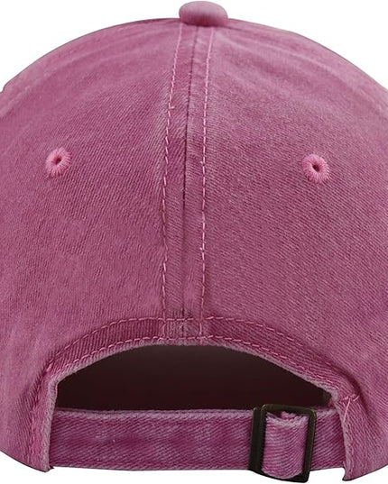 Beaches Booze & Besties Hat for Women, Vintage Adjustable Cotton Beach Baseball Cap