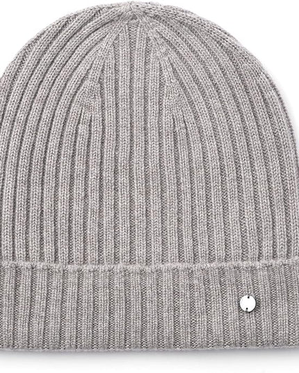 KVSS 100% Pure Cashmere Beanie for Women & Men Knit Winter Hat Cuff Rib Cap | Luxury from Inner Mongolia