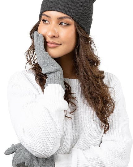 25 Pack Winter Beanie Hats, Unisex Thermal Toboggan Cold Weather Cuffed Caps Bulk Bundle