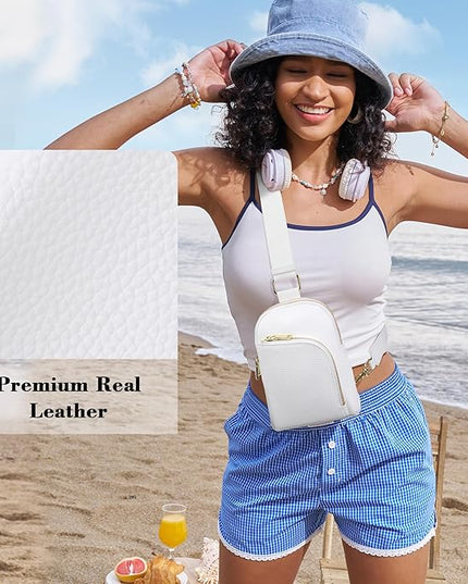 INICAT RFID Blocking Sling Bag Anti Theft Crossbody Bags Women Valentine's Day Gifts Travel Purses Vegan Leather