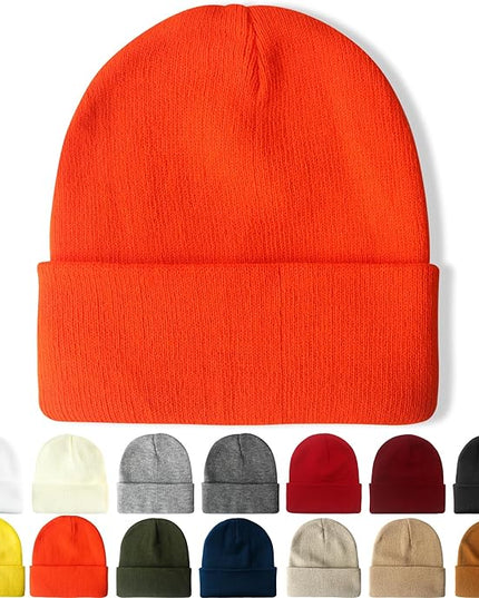 NPQQUAN Beanie for Men Women Winter Hats for Mens Beanie Cuffed Knit Beanies Skull Cap