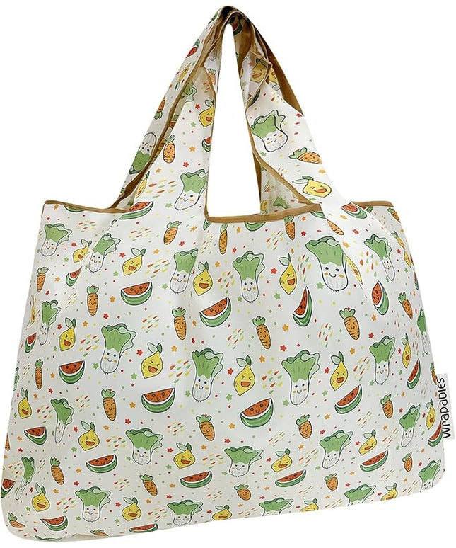 allydrew Large Foldable Tote Nylon Reusable Grocery Bags