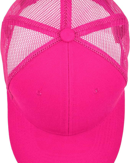 Gelante Mesh Trucker Hat Baseball Cap Structured Front Panel Wholesale LOT 12 Pack