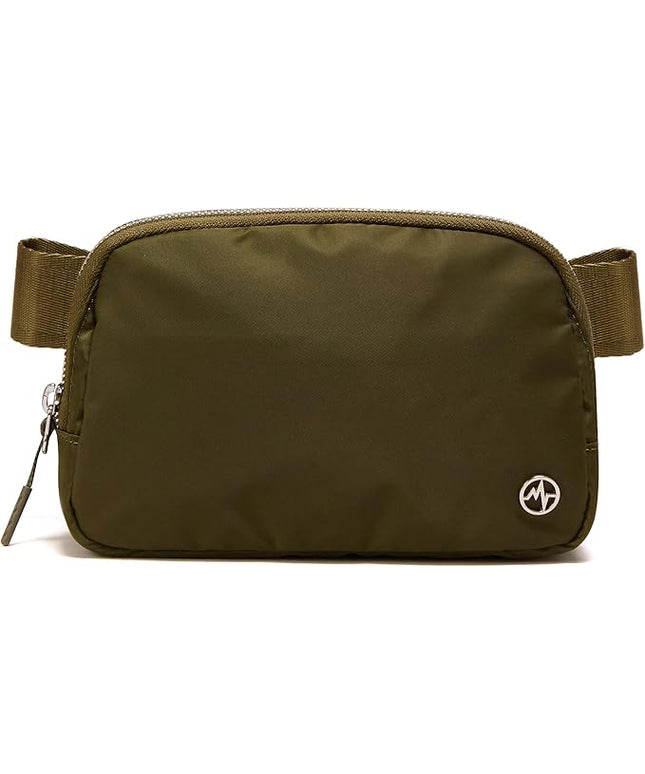 Pander Unisex Belt Bag Fanny Pack for Women with Adjustable Strap, Small Waist Pouch for Workout Running Traveling Hiking