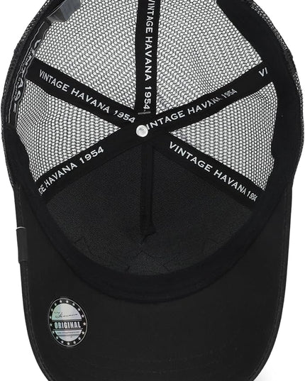 VINTAGE HAVANA Trucker Hats Women | Mesh Adjustable Snapback Hat | Men & Women Cute Trendy Fashion Baseball Cap