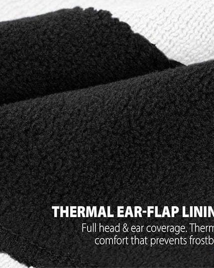 Beanie for Men, Soft Cotton Beanie for Women, Warm Unisex Winter Hat, Running Skull Cap for Cold Weather Activities