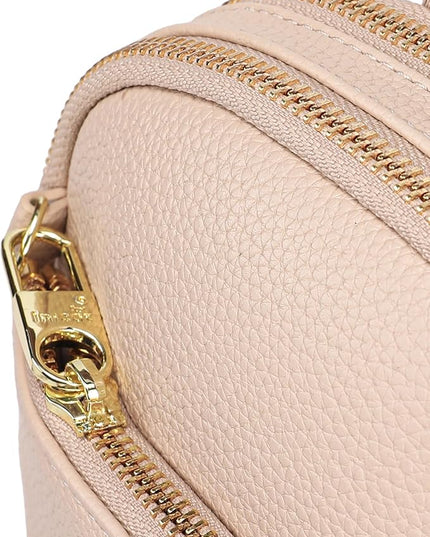 INICAT RFID Blocking Sling Bag Anti Theft Crossbody Bags Women Valentine's Day Gifts Travel Purses Vegan Leather