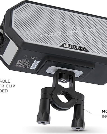 Altec Lansing - Portable Bluetooth Speaker HYDRABLAST 2.0, Waterproof IP67, 20W Output Power, Magnetic Bluetooth Speaker (Raiders)