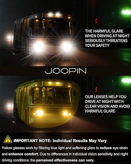 Joopin Square Sunglasses Polarized UV Protection Trendy Designer Sun Glasses Men Women