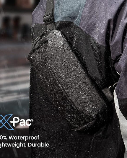 tomtoc Compact EDC Sling Bag 3L-10L, Minimalist Crossbody Bag Chest Shoulder Pack for Men Women, X-pac/Recycled Polyester