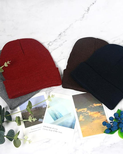 LYDTICK 30 Pack Winter Beanie Hats & Gloves Bulk for Men Women, Wholesale Cold Weather Warm Cozy Gift