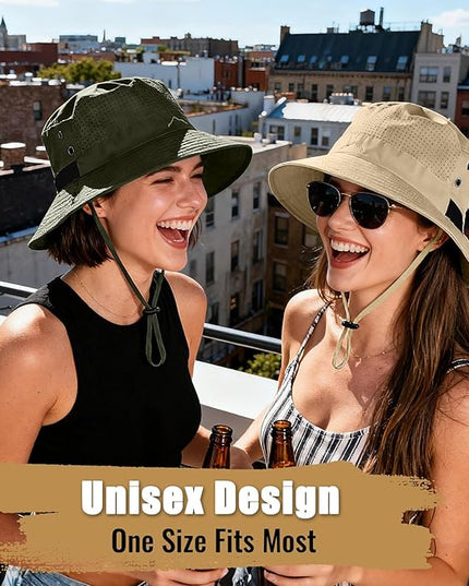 Cooling Sun Bucket Hat for Men Women Fishing Beach Safari Hats for Golf Hiking Hunting Outdoor UPF 50+