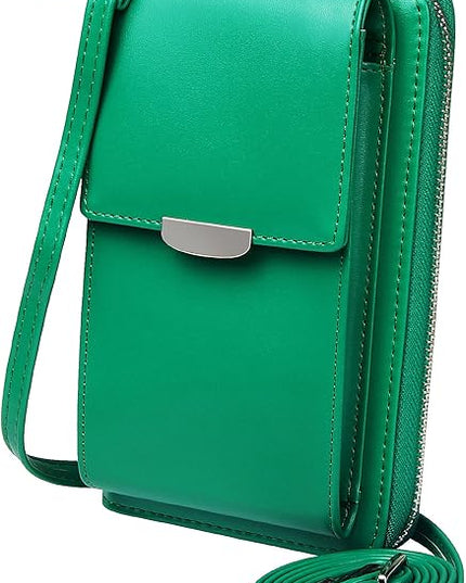 KUKOO Small Crossbody Bag Cell Phone Purse Wallet with Credit Card Slots for Women